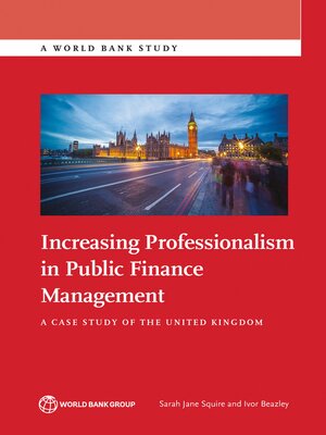 cover image of Increasing Professionalism in Public Finance Management